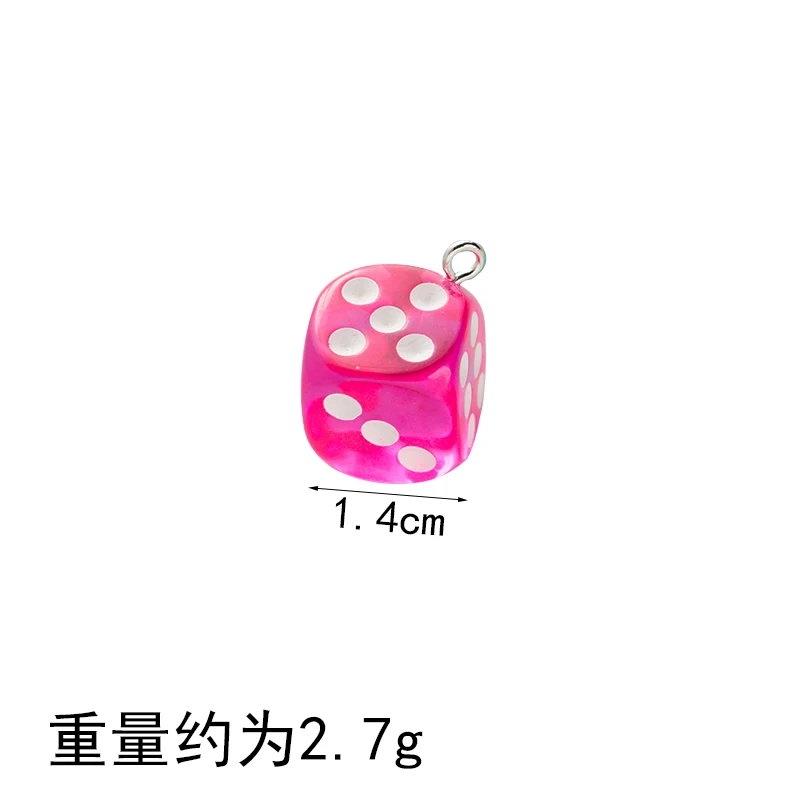 10 шт. Прозрачные Кубики подвески для сережек 14 мм | Украшения и аксессуары