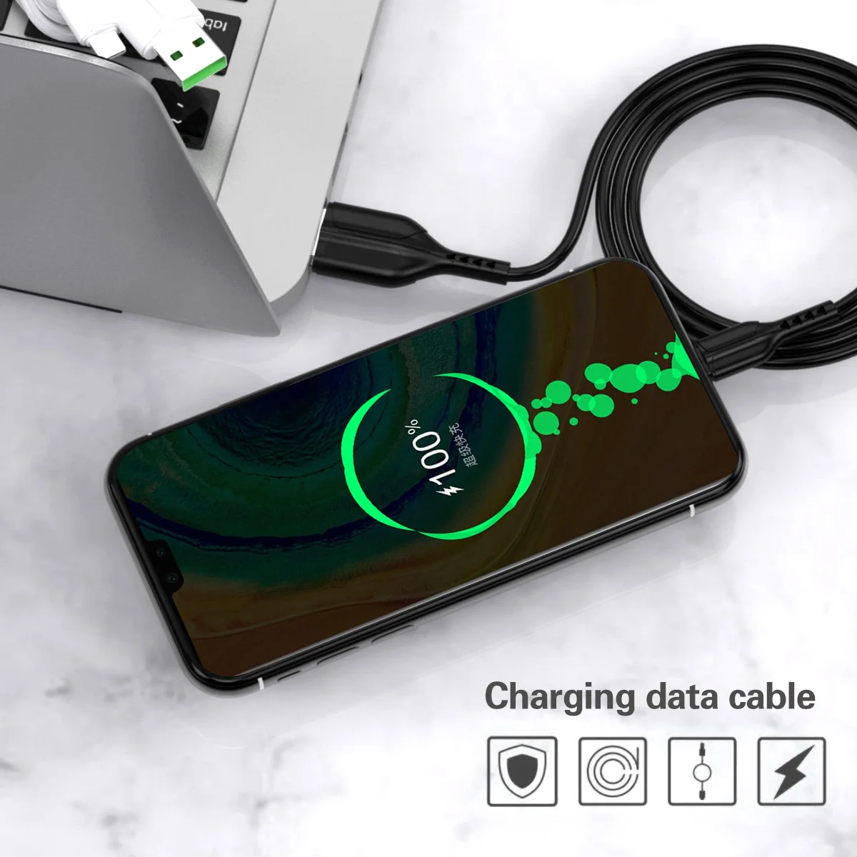 Кабель usb-c 3 м 5 для быстрой зарядки и передачи данных Samsung S9 A51 | Мобильные телефоны