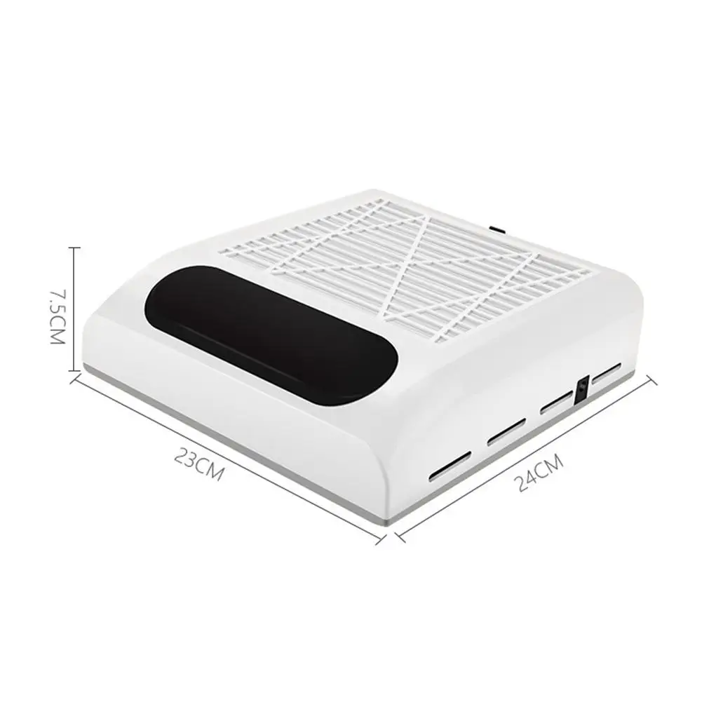 

80W Nail Suction Dust Collector Classic Delicate Texture Nail Vacuum Cleaner Superb Craftsmanship Low Noise Manicure Tool