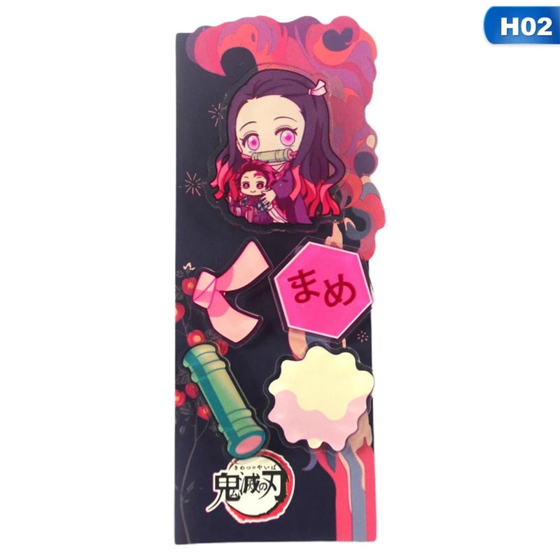 5 шт./компл. значок аниме демон убийца: Kimetsu без Yaiba камадо Tanjirou брошь на Косплэй