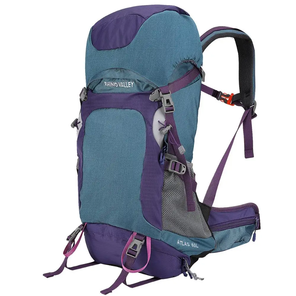 60L внутренний раме походный рюкзак прочный с дождем для активный отдых