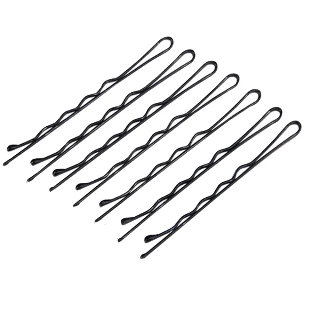 60 шт./лот тонкая заколка для волос с золотым покрытием черного и кофейного цвета