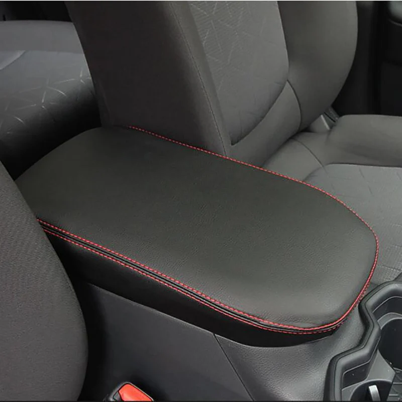 Автомобильный центральный подлокотник-ящик из микроволокна кожаный чехол