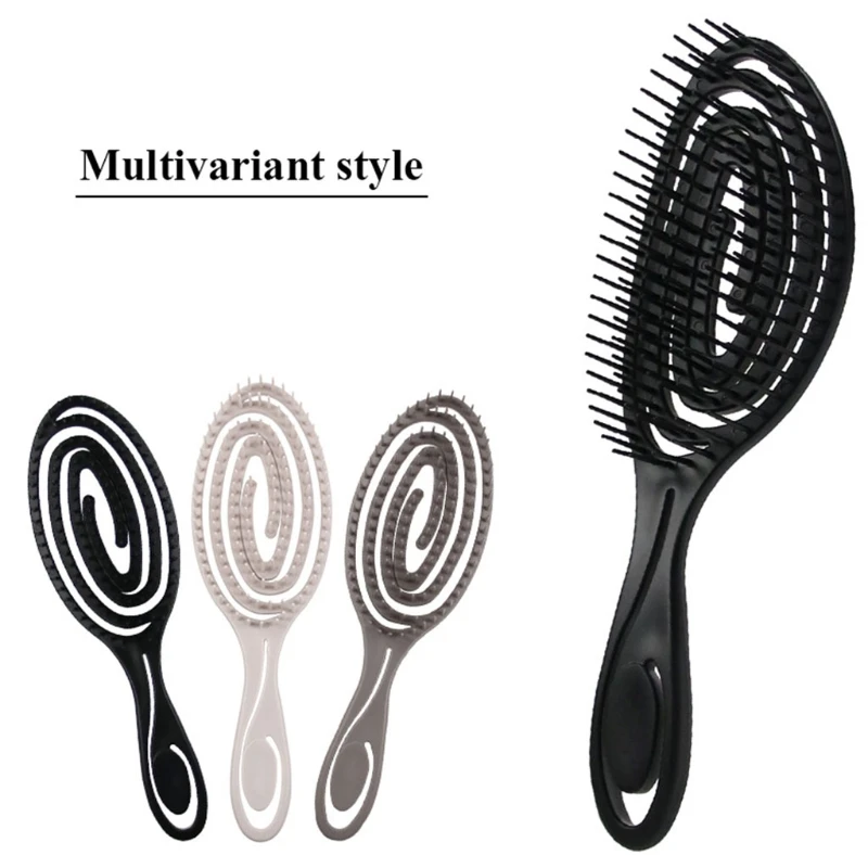 Расческа для распутывания волос влажного и сухого кожи головы Массажная
