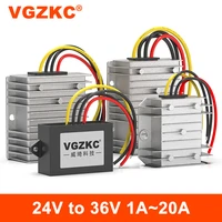 high efficiency 24v to 36v 1a 2a 3a 5a 8a 10a 15a 20a dc power boost module 24v to 36v dc boost power regulator