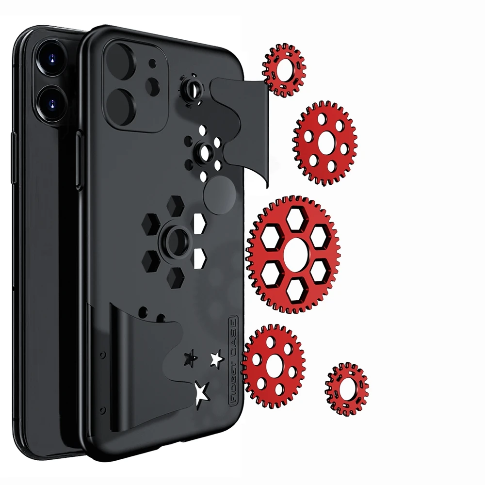 Уникальный крутой чехол для iPhone 11 Pro Max дизайнерская Крышка умного колеса 7 8plus Xs Xr