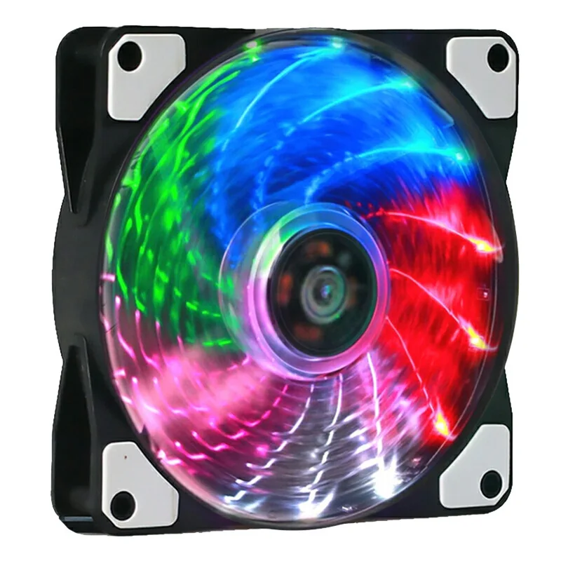 

15 Lights 33 Lights Streamer 12025 Chassis Fan 12cm Power Supply Fan 12CM Heat Dissipation Fan Belt LED Lights