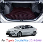 Напольный кожаный коврик для багажника, коврик для багажника, напольный ковер для грузового отделения для Toyota Corolla Altis 2014-2018