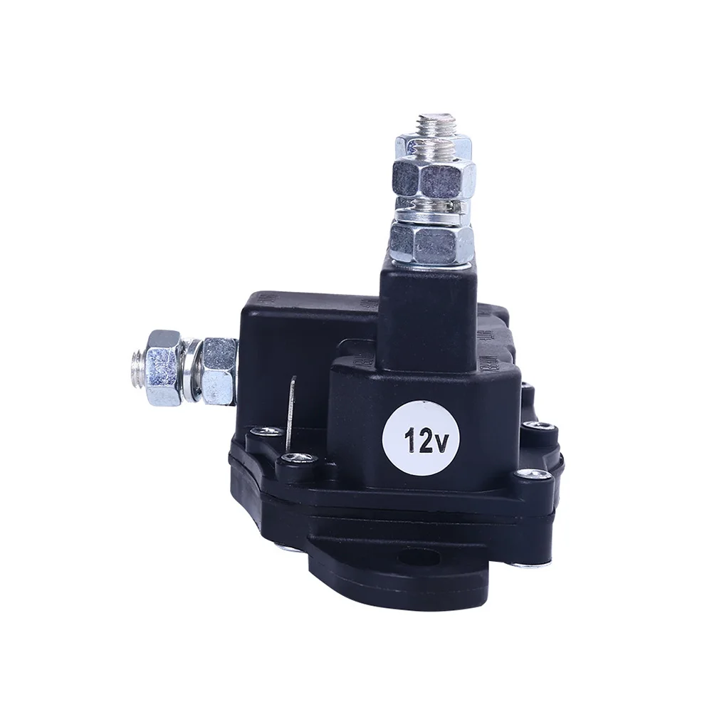 

Auto Threaded Studs 6 Terminals 5/16 Inch-24 12V Reversing Polarity Contactor Relay Winch Motor Reversing Solenoid Switch