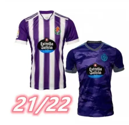 

2020 2021 Real Valladolid soccer jersey 20 21 FEDE S. R. Alcaraz oo Sergi Guardiola Óscar Plano camisetas de fútbol men FOOTBAL