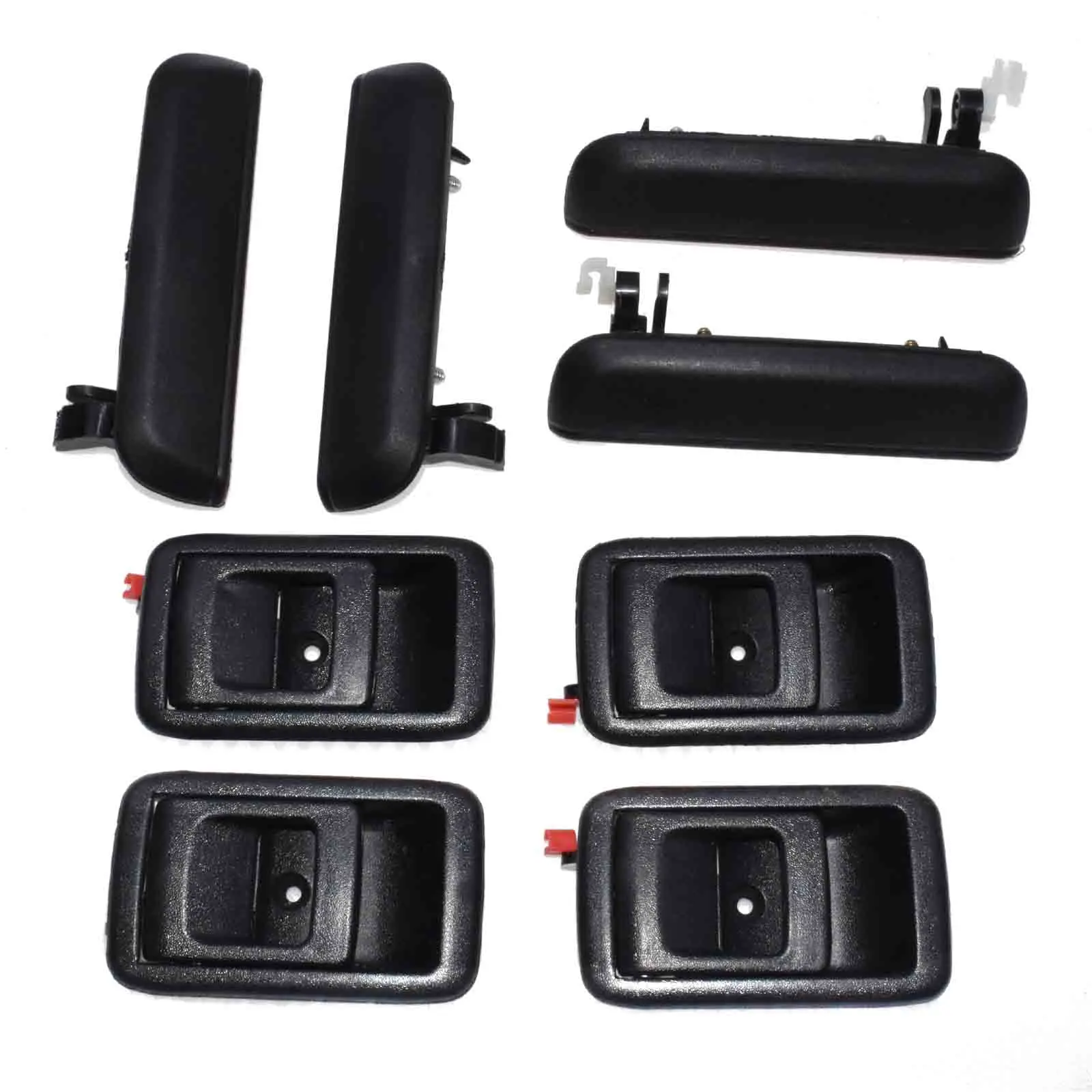 WOLFIGO 8 шт. левая и правая наружная внутренняя дверная ручка для Toyota Tercel 1995-1999 6922016120