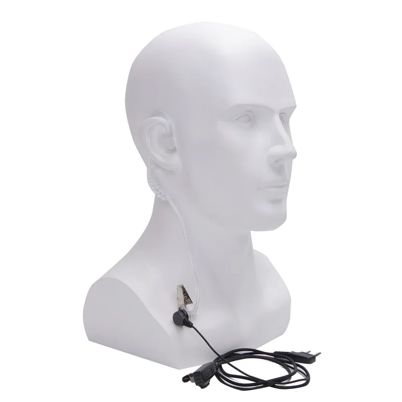 Baofeng 888S5R walkie-talkie K-head универсальные воздухопроницаемые прозрачные наушники air guide