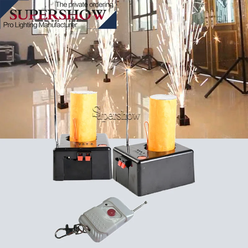 Wedding stage Fireworks System machine 2 Channel Remote Control Pryo Receiver firing system Pyrotechnics  for wedding party