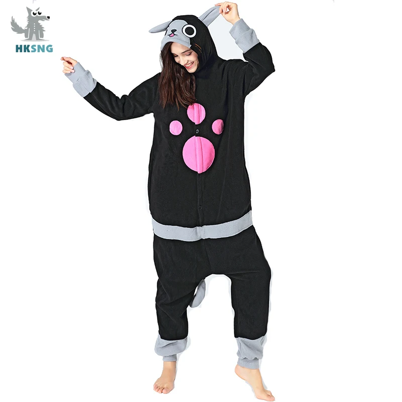 HKSNG/Новинка милая пижама в виде животного Ellione Airu Kigurumi кота комбинезон Melynx костюмы