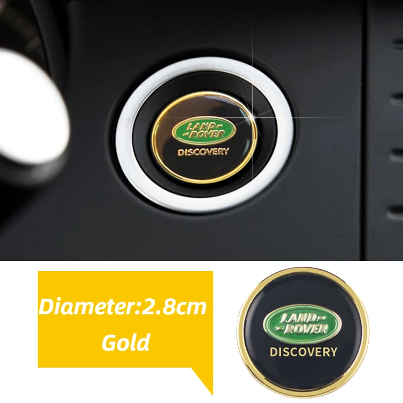 Автомобильная наклейка с одной кнопкой запуска двигателя для Land Rover Discovery 3 2 1 4 5