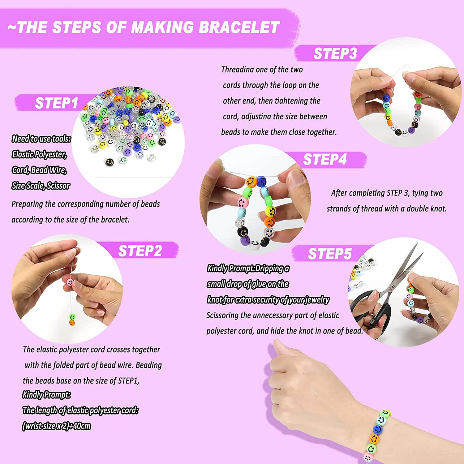 Жёлтые акриловые бусины с улыбающимся лицом полимерная глина разделительные