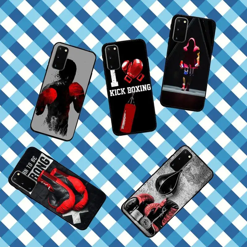 

I Love Kick Boxing Phone Case For Samsung Galaxy S6 S7 Edge Plus S8 S9 S20Plus S20ULTRA S10lite 2020 S10 Case