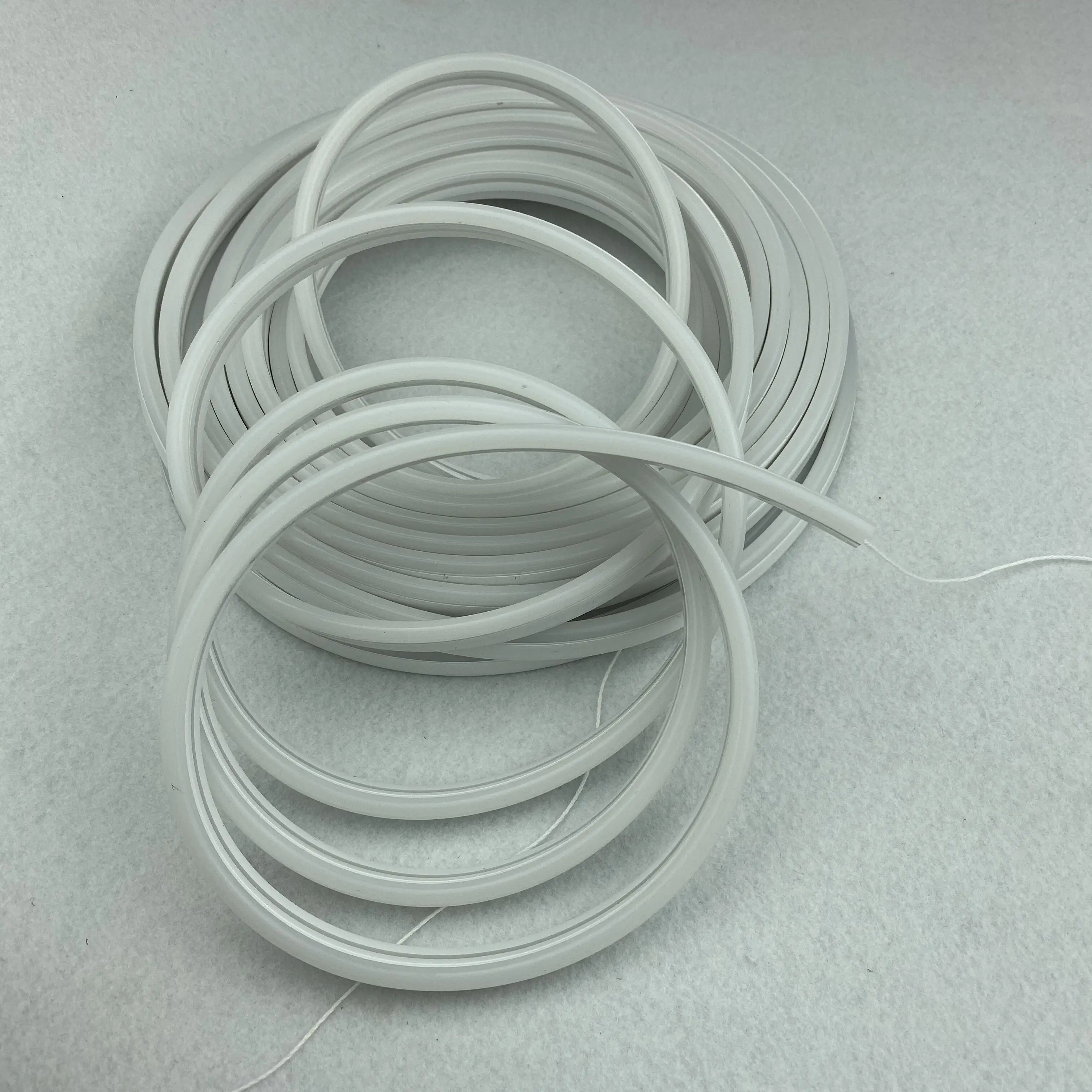 Размер: 06 мм * 13 силиконовая матовая неоновая трубка вид сбоку используется для