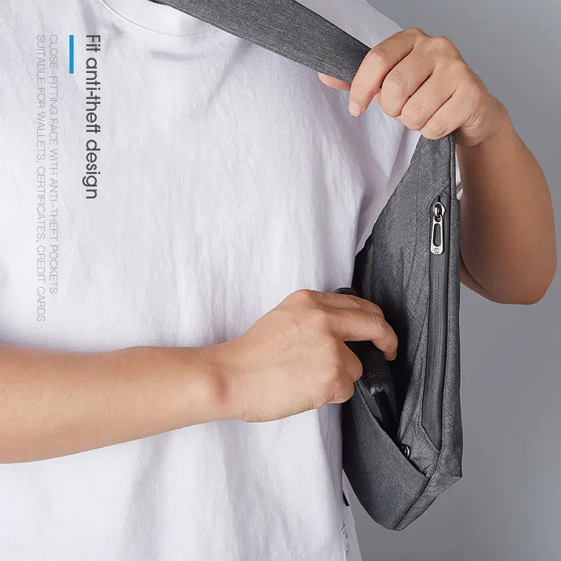 Компактная мужская сумка для хранения пистолета компактная через плечо