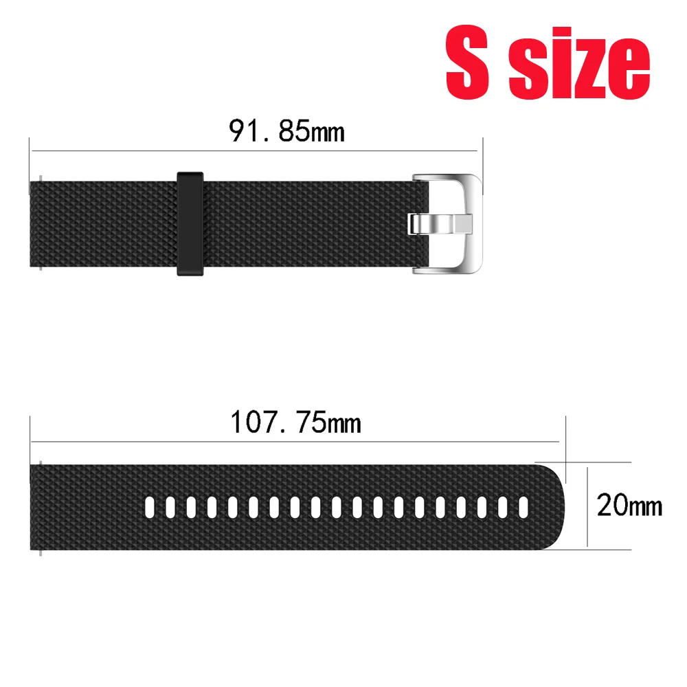 20mm Watch Strap For POLAR ignite /Samsung Galaxy Active 2 42mm Sport Wrist Amazfit Bip Smartwatch | Электроника