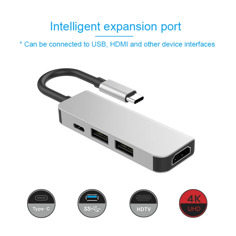 Адаптер USB 3 0 для MacBook Pro Samsung Galaxy S8 Huawei P20|USB-хабы| |