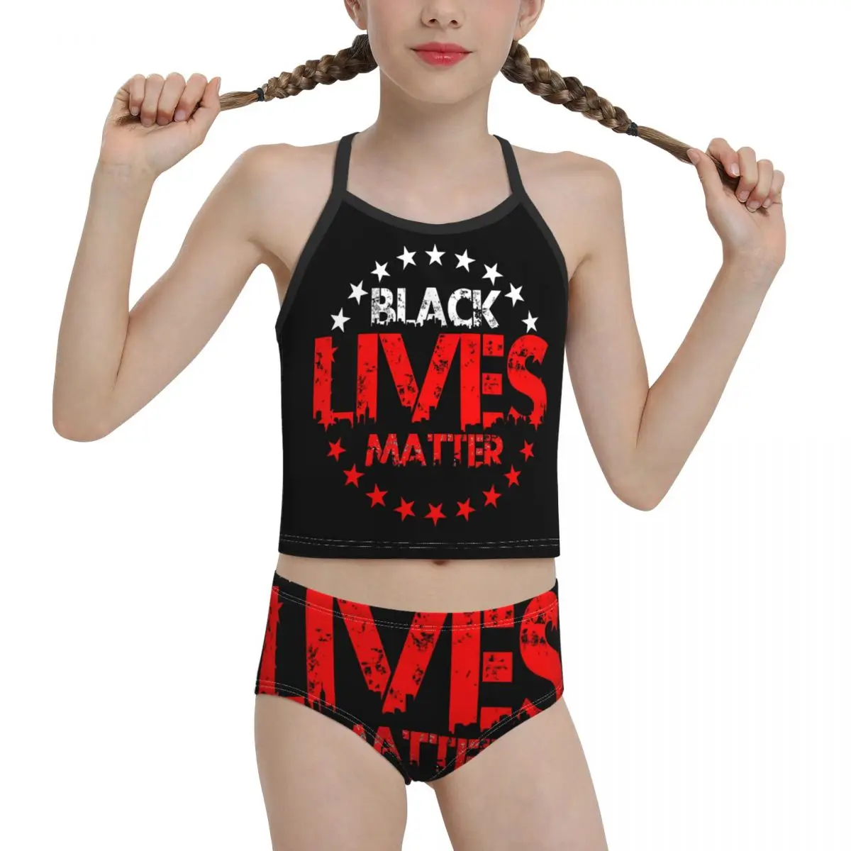 

2021 национальная пляжная одежда для девочек младшей и старшей школы, принт, «живая материя» (1), бикини, оптовая продажа, бренд для девочек