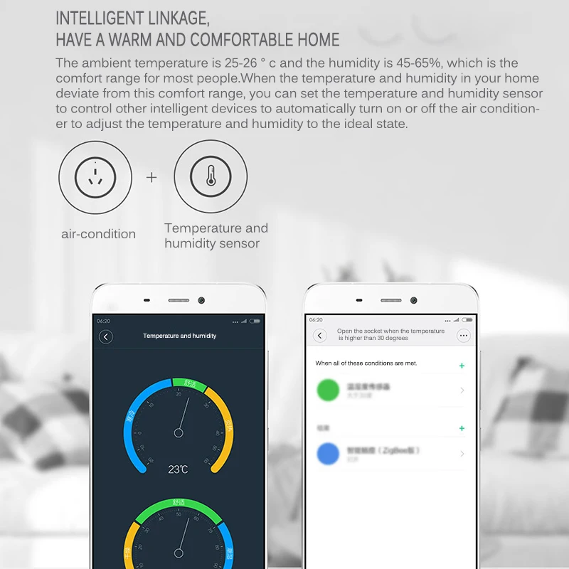 Датчик температуры и влажности для Android IOS | Безопасность защита