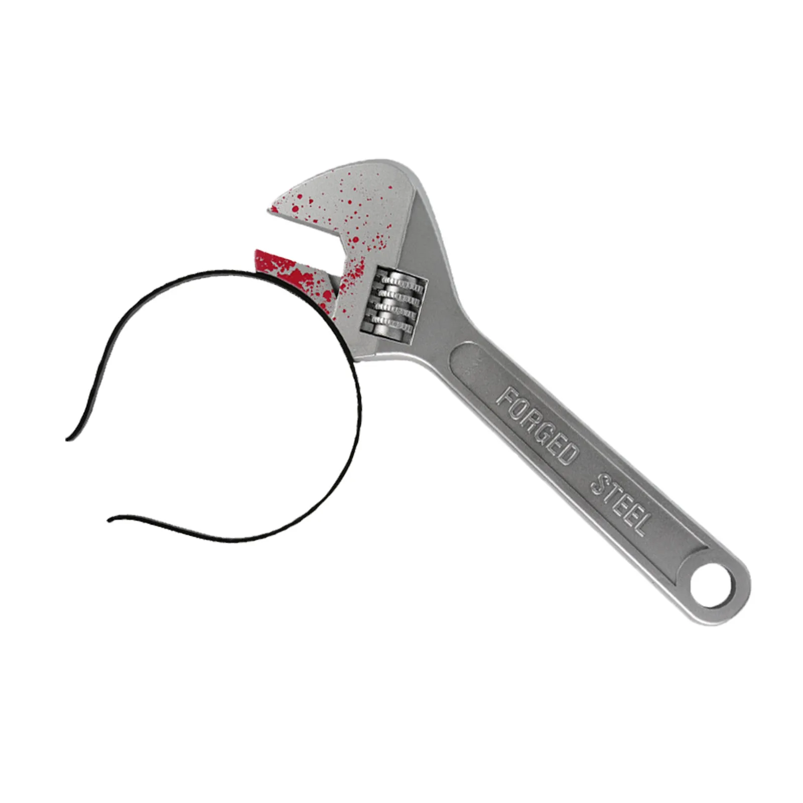 Искусственный реквизит для Хэллоуина забавные ножницы нож головной убор