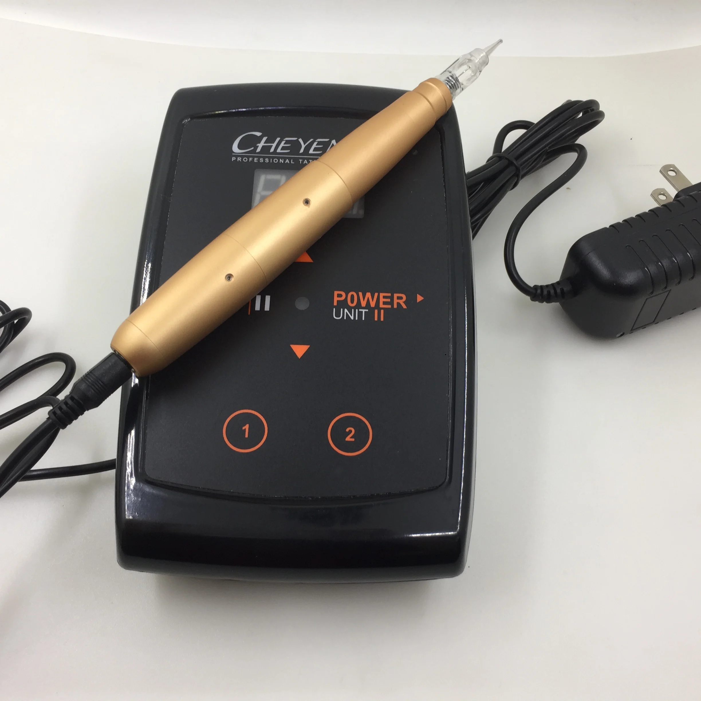 Машинка Dermografo для макияжа мощная тату ручка с картриджем иглы бровей губ