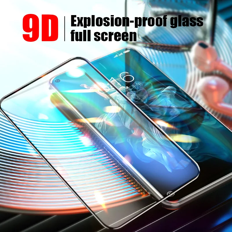 Защитное стекло 9D для Honor 10 9 Lite 9X Pro закаленное Huawei 20 20i 10i защитное | Мобильные