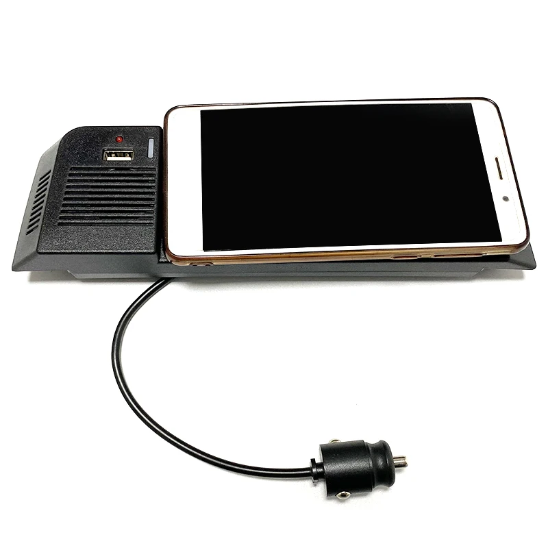 Автомобильное беспроводное зарядное устройство для телефона 15 Вт панель быстрой