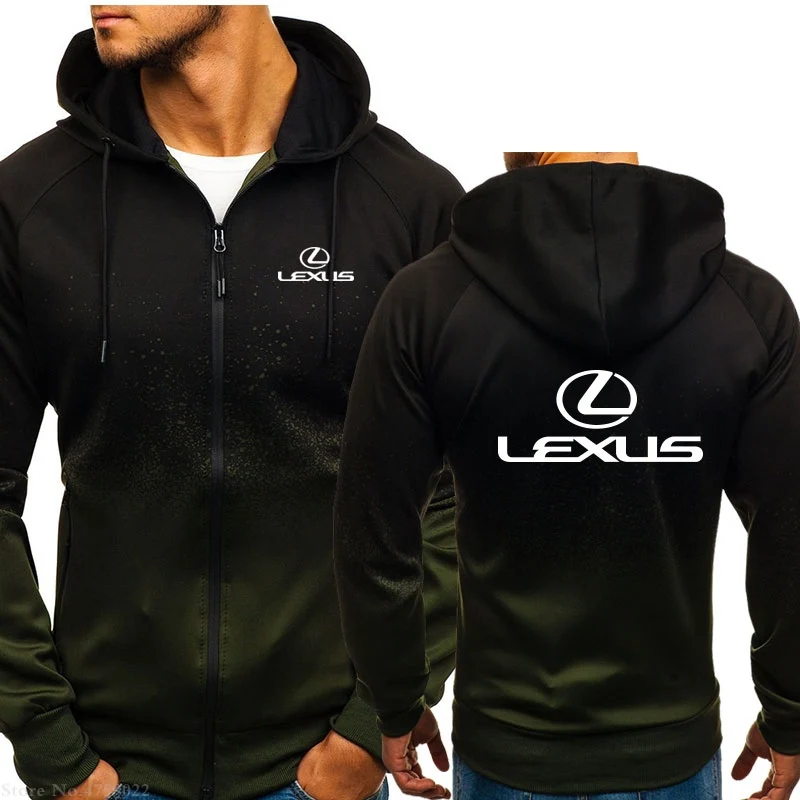 

Men's Hoodie tight casual lightning winter autumn Lexus Sweatshirt Hoodie Jacket men's hoodie coat