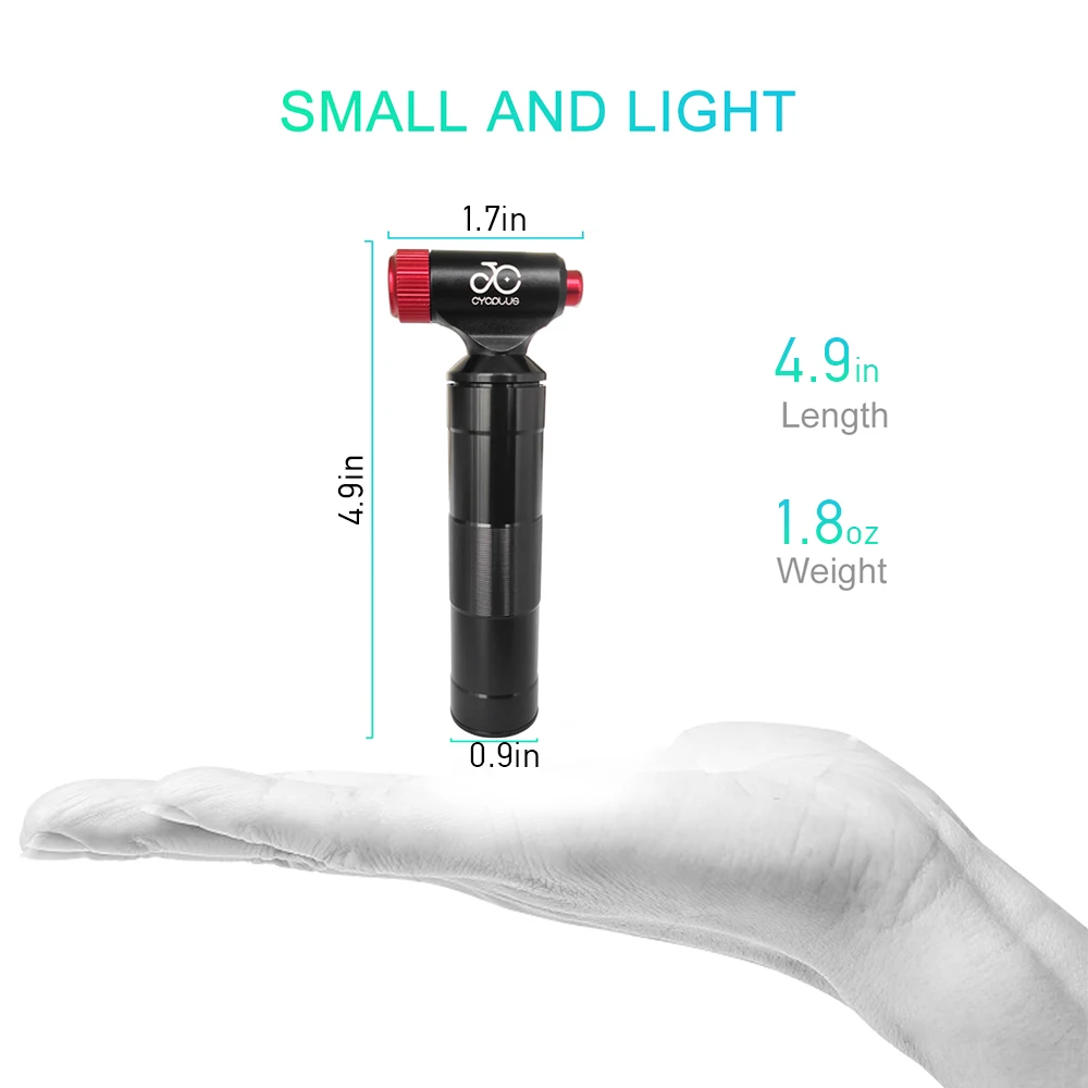 Велосипедный насос для велосипеда СО2 мини Быстрый Насос шин Presta Schrader двойной