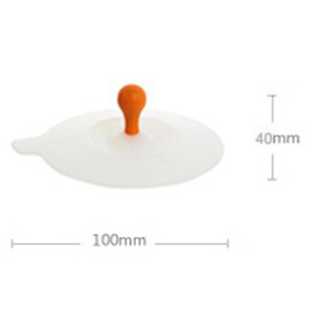 

Silicone Clip Spoon Ceramic Cup Cover Lid Food-grade Cups Cover Heat Preservation Safe Healthy Silicone Lids 5 Colors