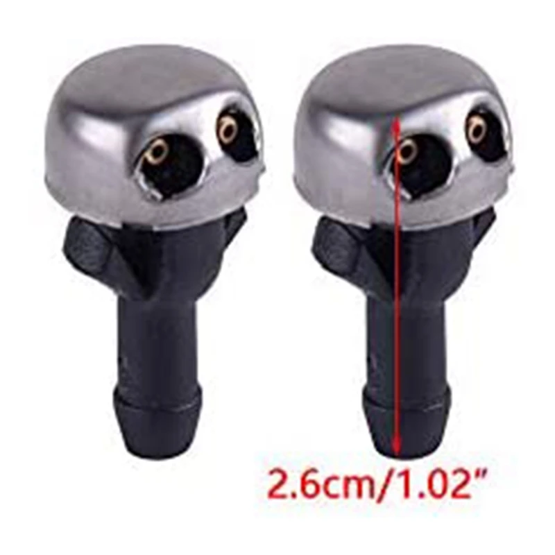 Реактивный распылитель воды AU04 -2 шт. подходит для Mercedes R107 W114 W115 230 240D 380 450 560 SL SLC
