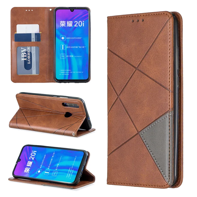 Флип чехлы для huawei P30 Pro P20 Lite 2019 чехол кошелек мобильного телефона на P Smart Plus Z TPU