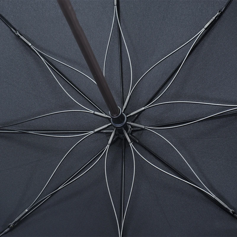 Зонт-трость мужской ветрозащитный с длинной ручкой R06 | Дом и сад