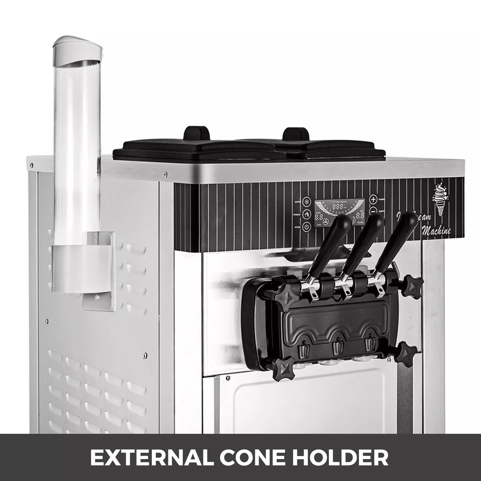 Коммерческая конусная машина Softee для приготовления мягкого мороженого