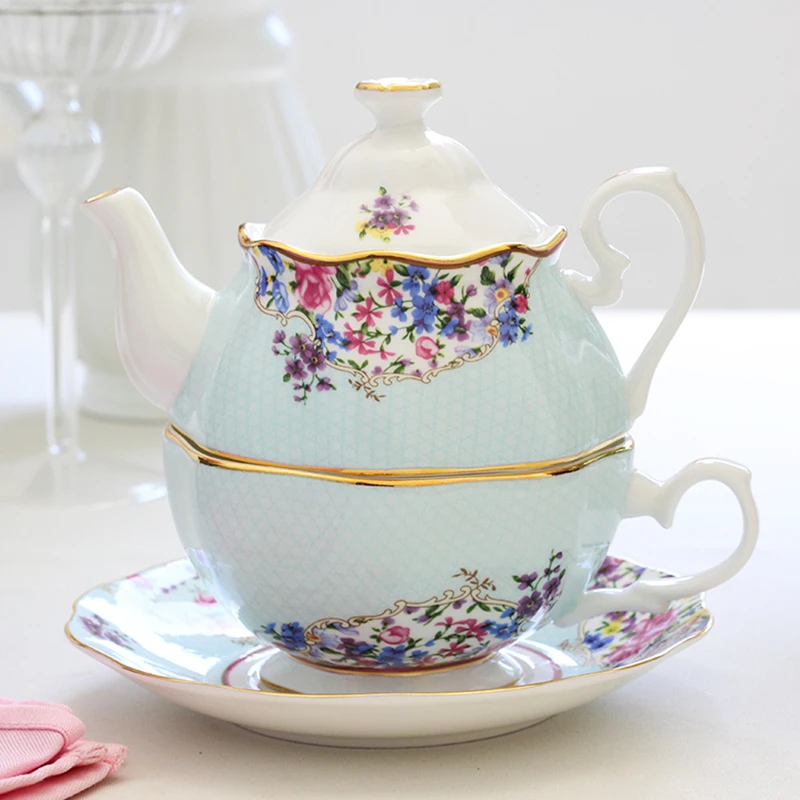 Английский послеобеденный чай из костяного фарфора кофейная чашка блюдо