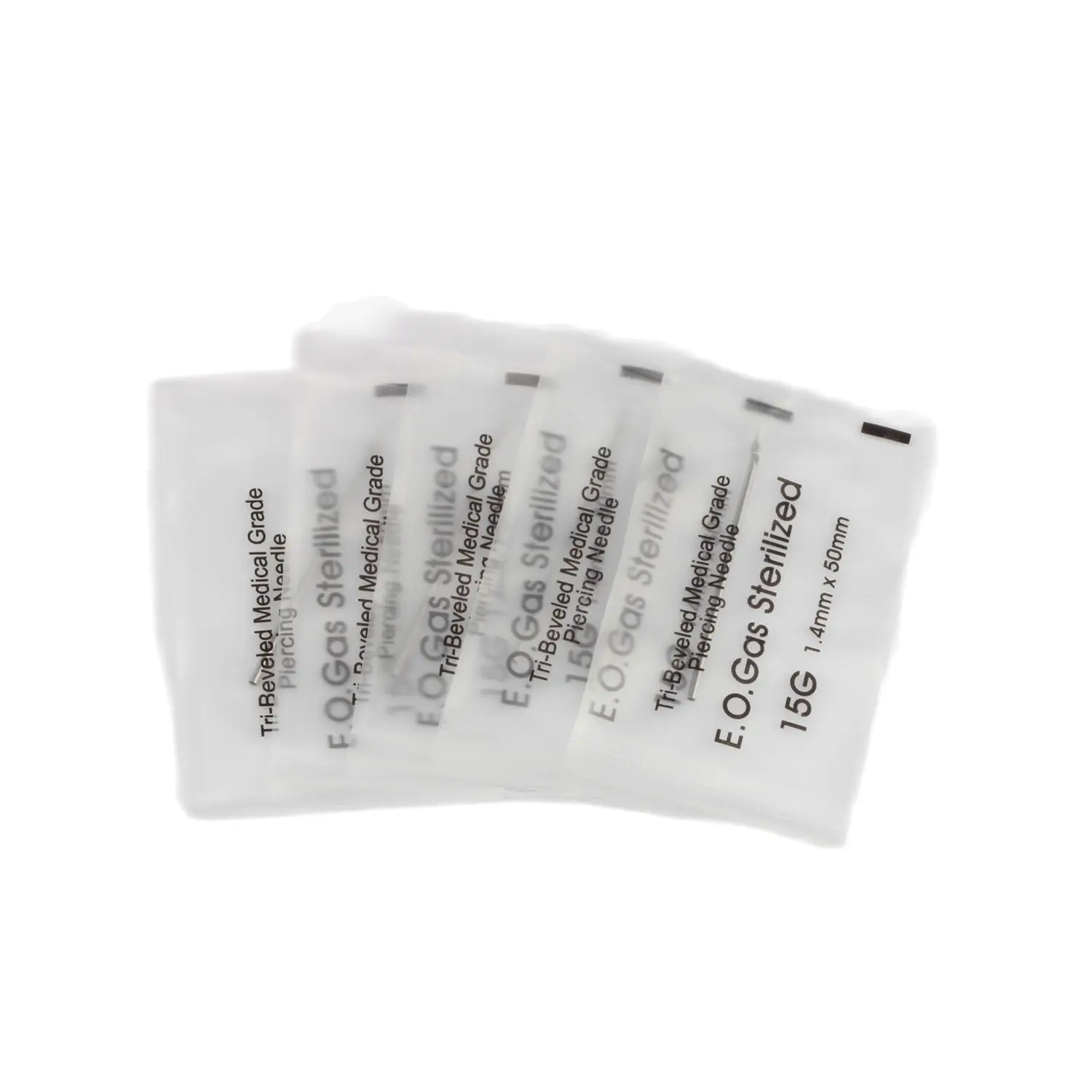 

100 шт./корд. Стерильные одноразовый пирсинг для тела иглы, для тела татуировки пирсинга Иглы