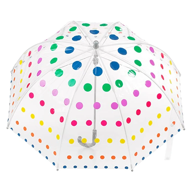 Акция! Детский прозрачный зонт-пузырь для мужчин и женщин Детские Зонты зонтик с