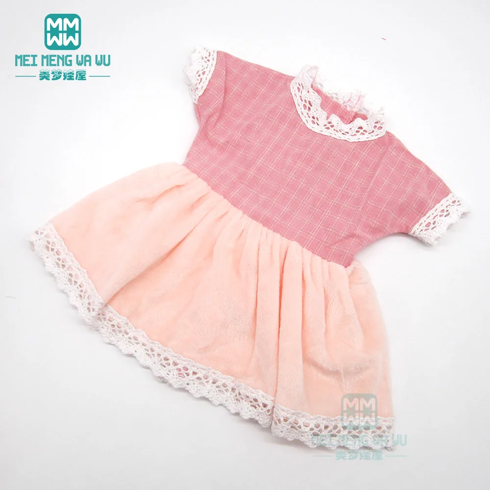 M--478 Детская Одежда для куклы, подходит 43 см, аксессуары для новорожденных, розовая одежда с капюшоном для ползания - Цвет: M--478