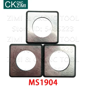 10p MS1904 SS1904 Quartet shim high quality Cemented carbide Shim tools CNC Hard alloy Gasket for SNMG1904 Turning Tools Holder