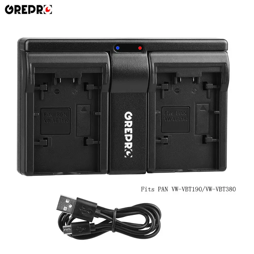 3900 мА/ч VW VBT380 Батарея для цифрового фотоаппарата Panasonic VBT190 HC V720 V727 V730 V750 V757