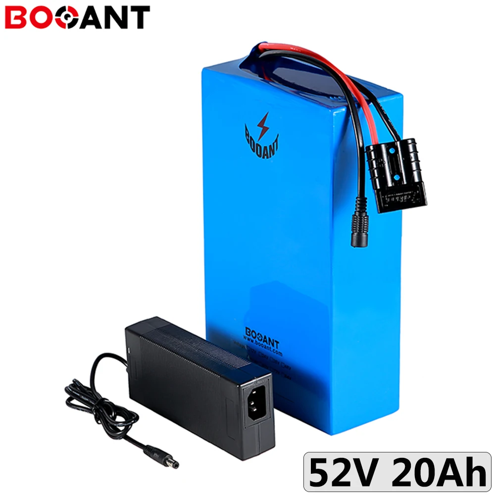 52V 20Ah 1500W электрический велосипед батарея для 48V 500W 750W 1000W Bafang мотор 14S 51 8 V ebike