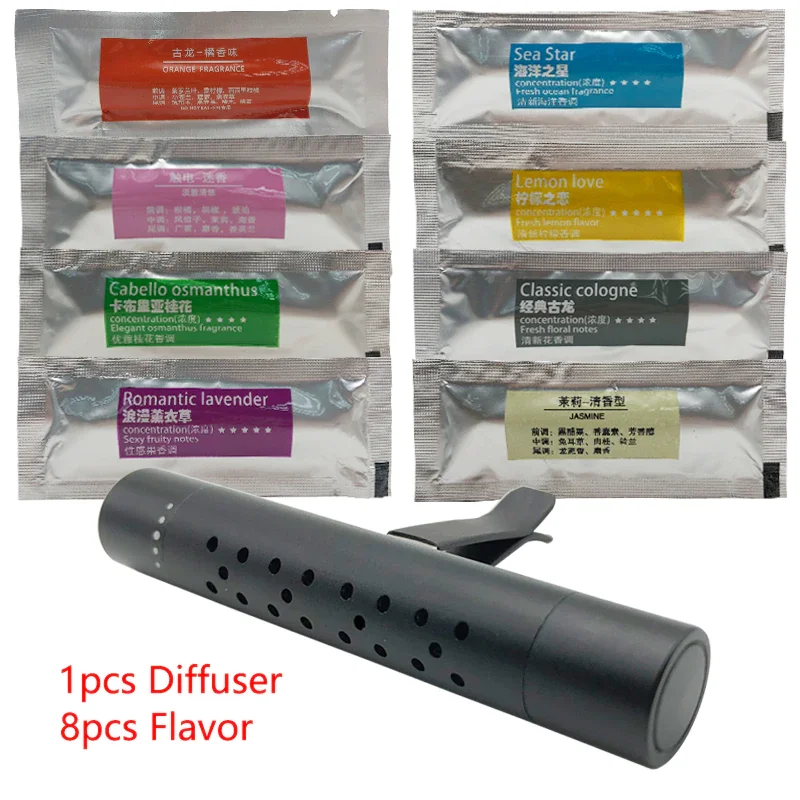 

Car Air Freshener Vent Clip Outlet Styling Smell Air Vent Perfume Parfum Flavoring for Auto Interior Accessorie Air Freshener