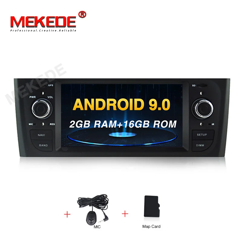 MEKEDE PX5 6,1 дюймов HD цифровой автомобильный стерео gps Android 9,0 для Fiat Grande Punto 199/310 2005-2009 Linea 323 2007-2011 YHTPD3L - Цвет: 16G CAR DVD