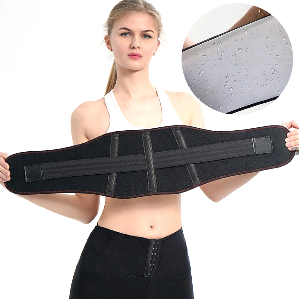 

Neoprene Sport Support Body Shaper Waist Trainer Loss Fitness Sweat Belt Slimming Strap Back Braces Supports Waist Trimmer Belt