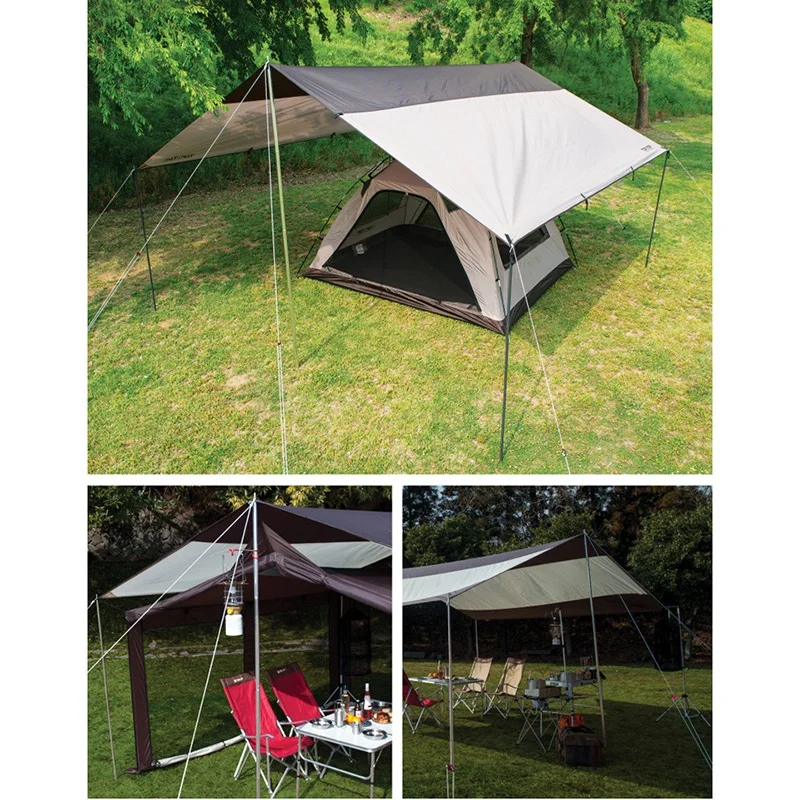 Палатки для брезента складные регулируемые брезентовые палатки кемпинга