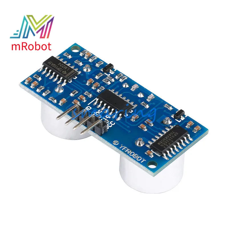 

SR04 Ultrasonic Detection Module and Mounting Bracket Obstacle Avoidance Sensor Board for Arduino